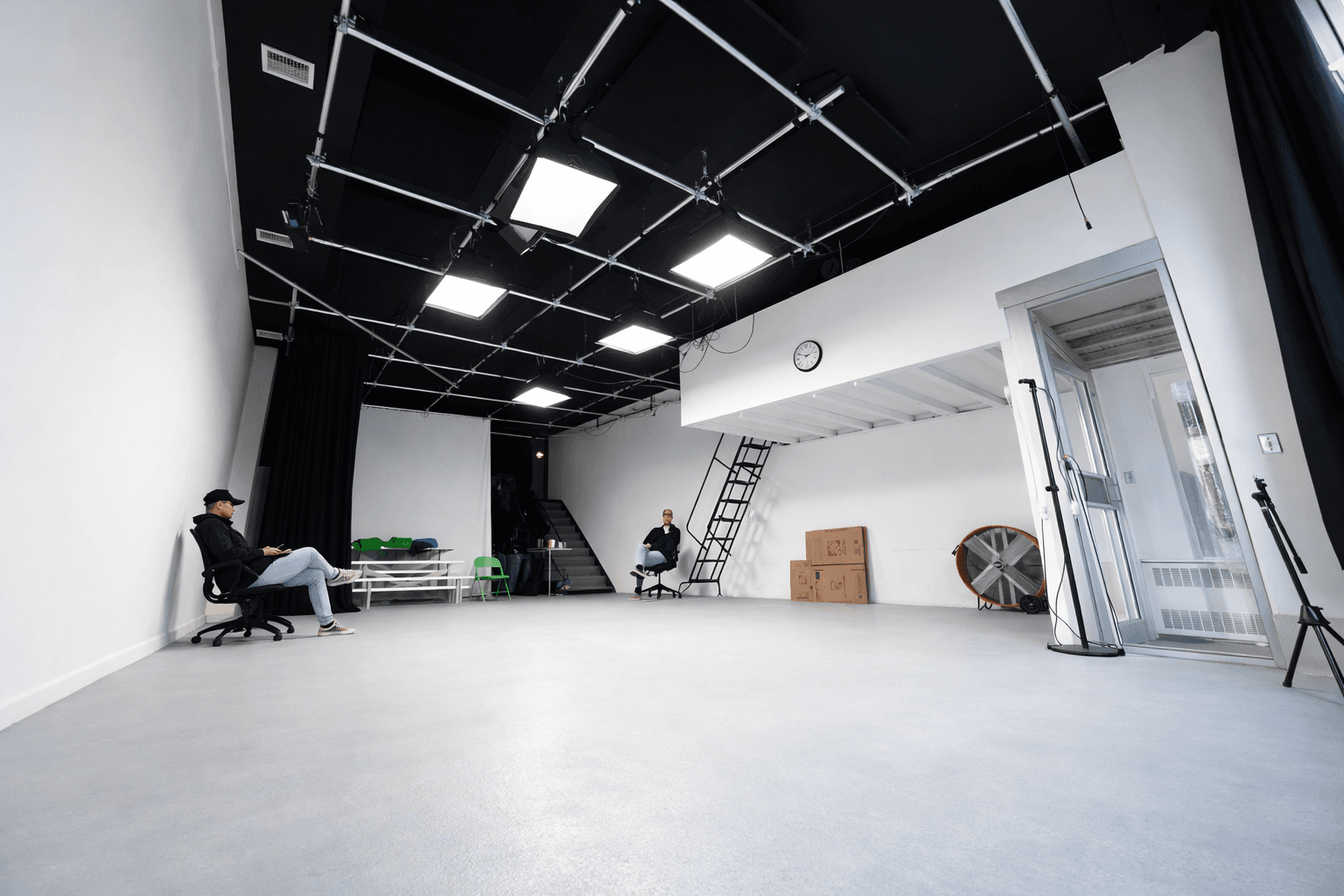 Main floor from corner
